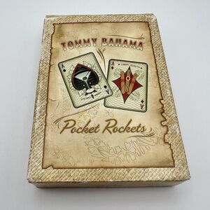 Tommy Bahama Vintage Pocket Rockets Playing Cards in Original Box